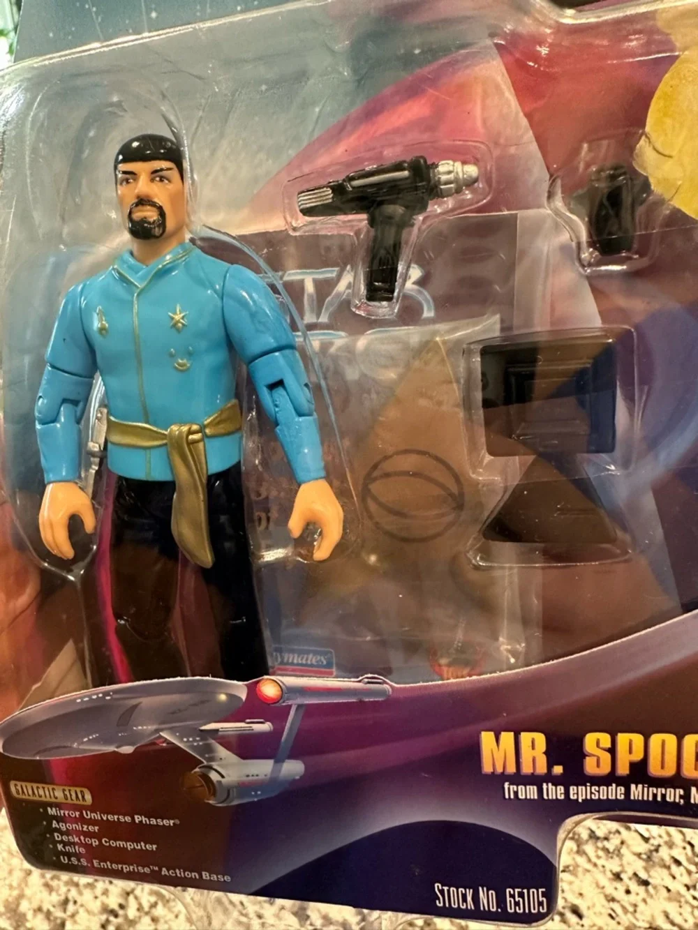 Star Trek Mr. Spock Action Figure - Blue Uniform